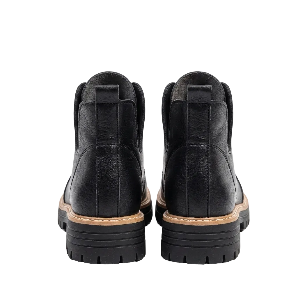 RETRO LACE UP ANKLE BOOTS