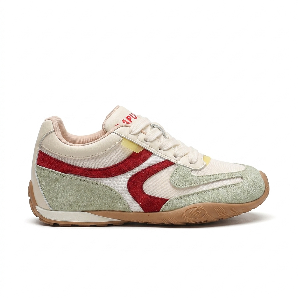 Women's Retro Mesh & Faux Suede Sneakers