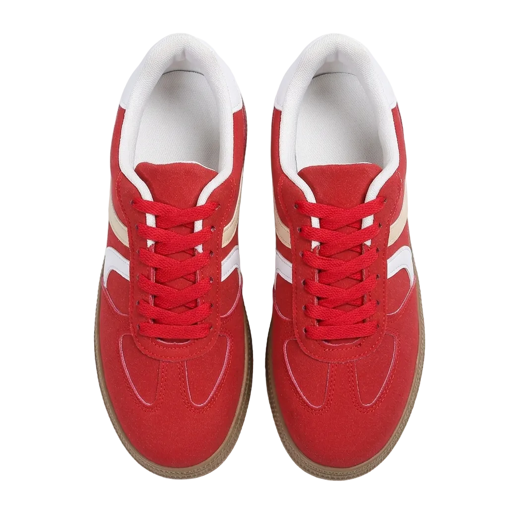Women's Retro Gum Sole Low Profile Sneakers