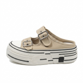 CANVAS PLATFORM MARY JANE MULES
