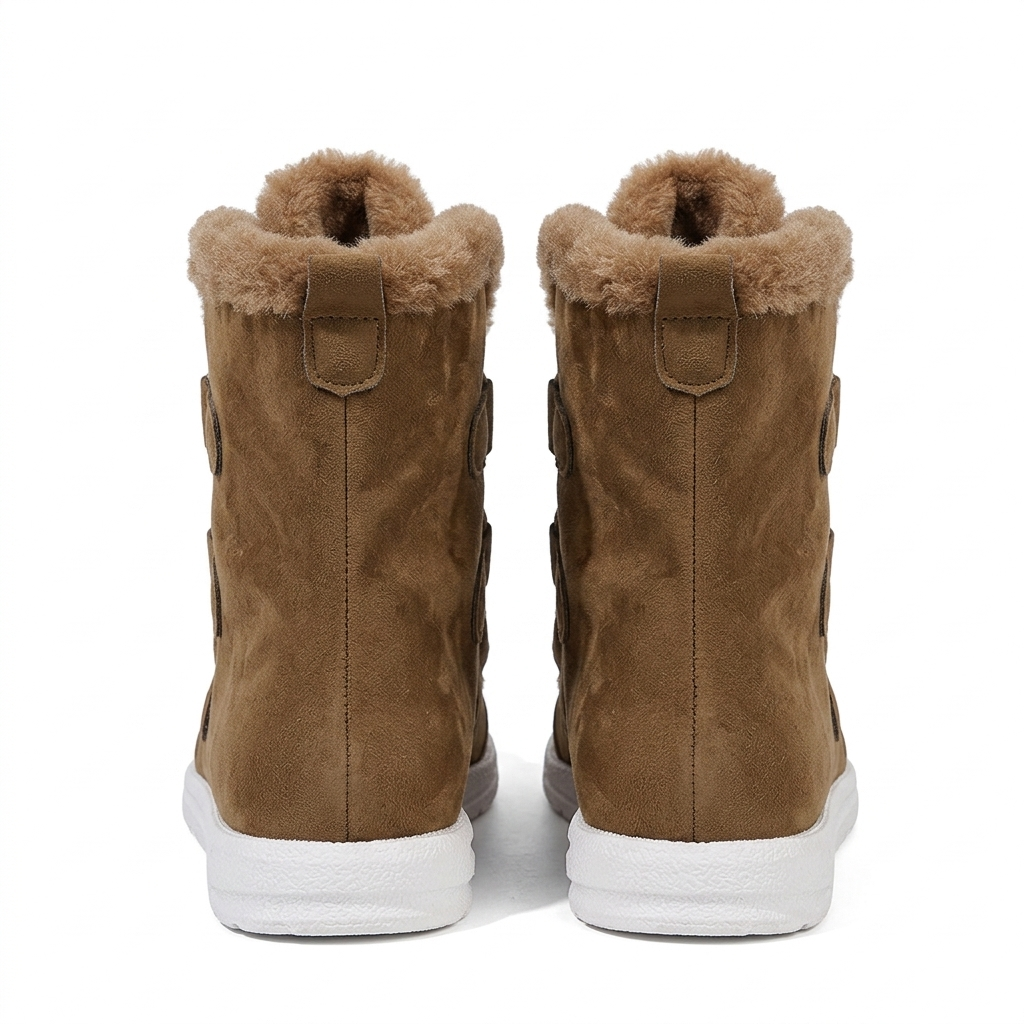 FLUFFY TRIM WINTER BOOTS