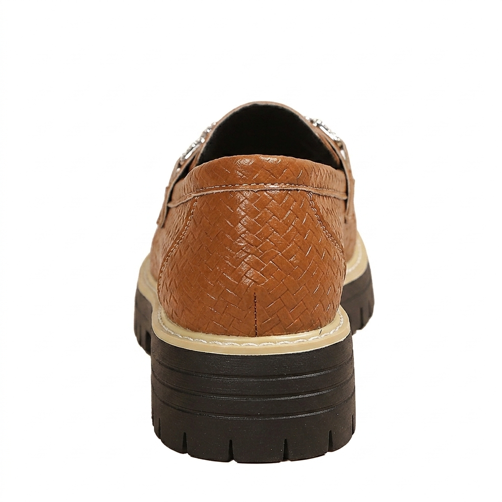 WOVEN TEXTURE LOAFERS