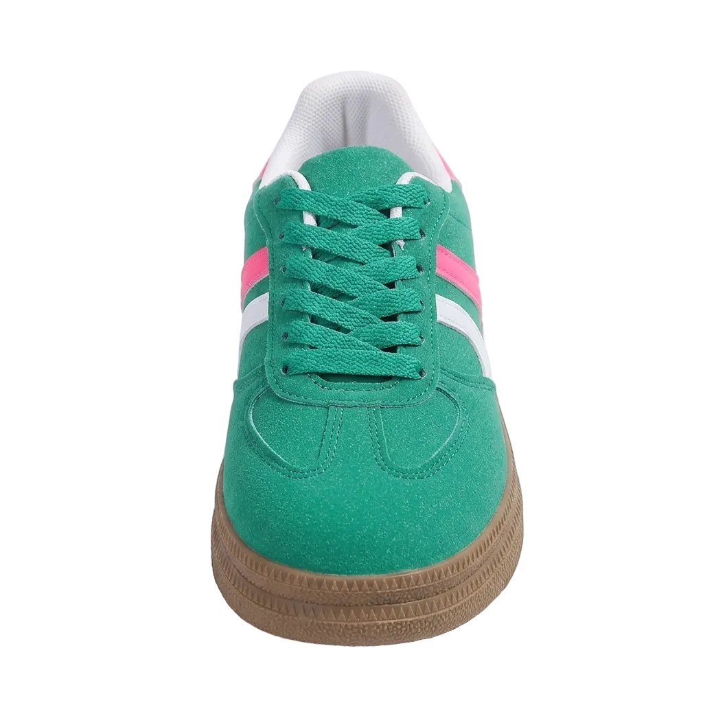 Women's Retro Gum Sole Low Profile Sneakers