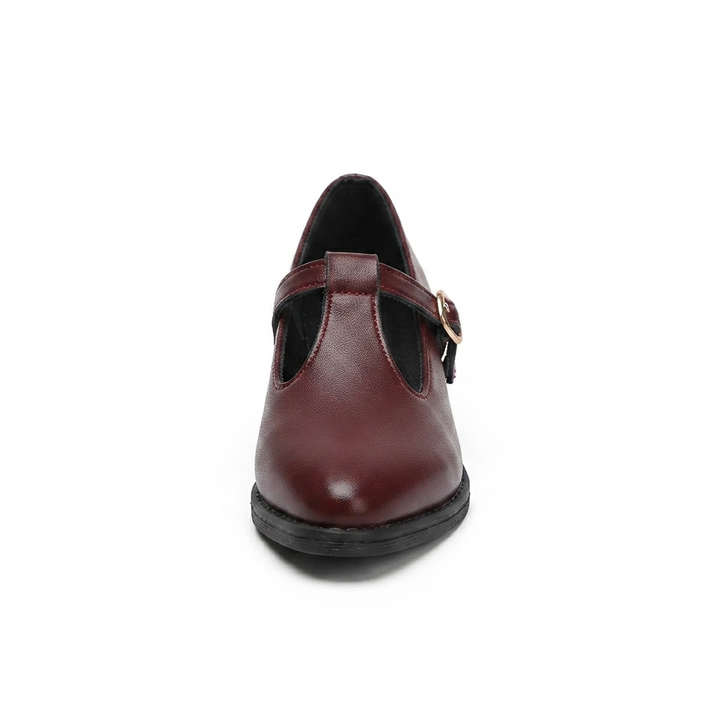 VINTAGE-INSPIRED T-STRAP BLOCK HEEL PUMPS
