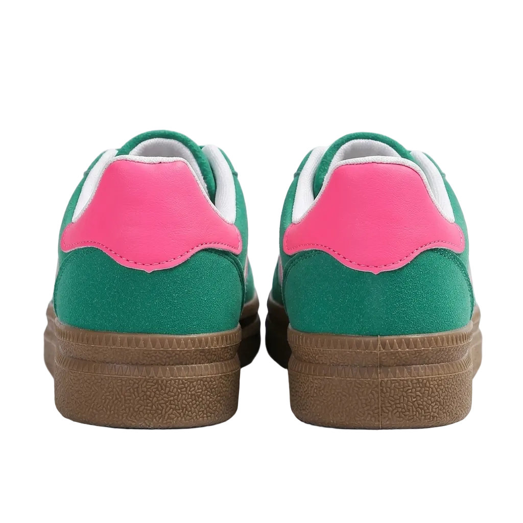 Women's Retro Gum Sole Low Profile Sneakers