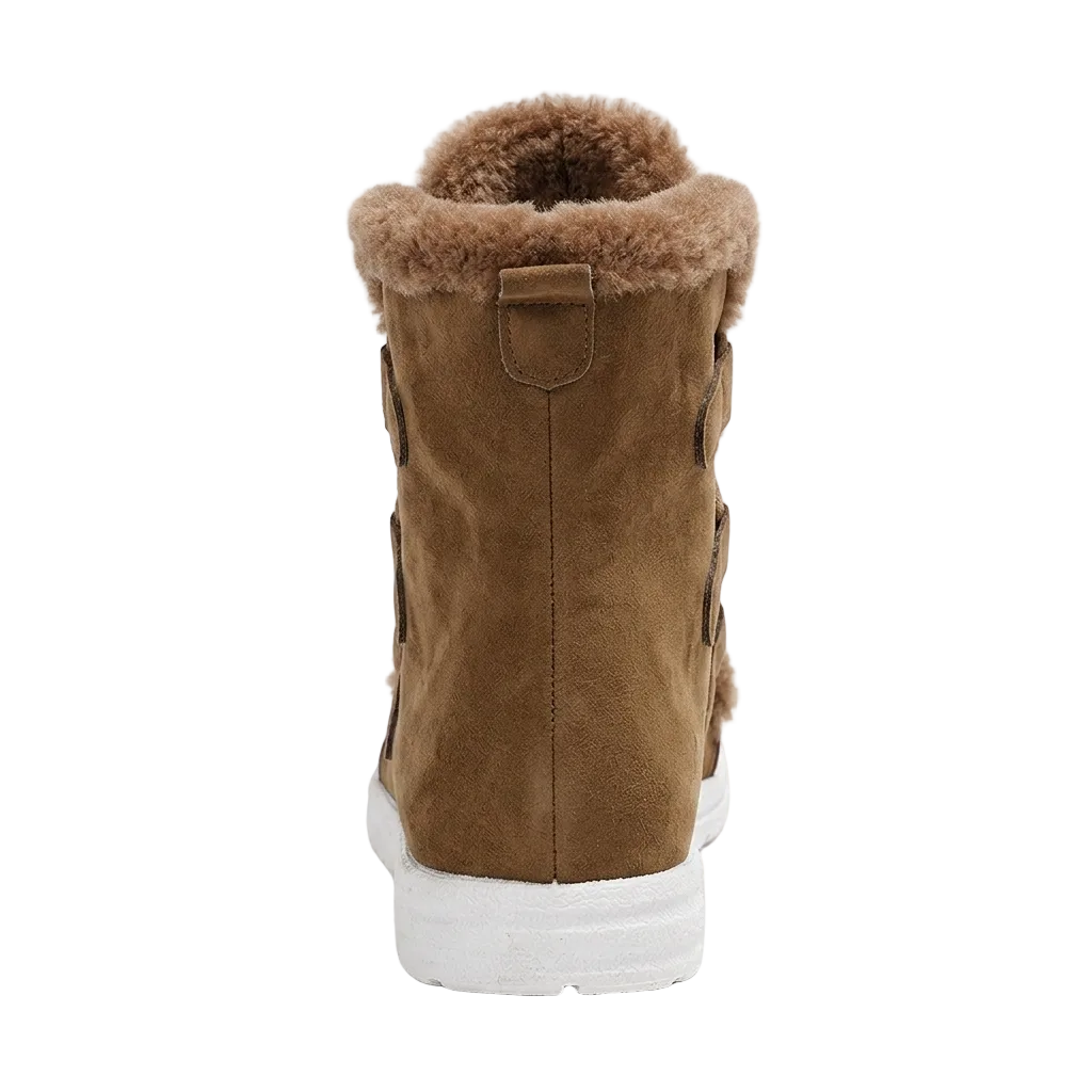 FLUFFY TRIM WINTER BOOTS