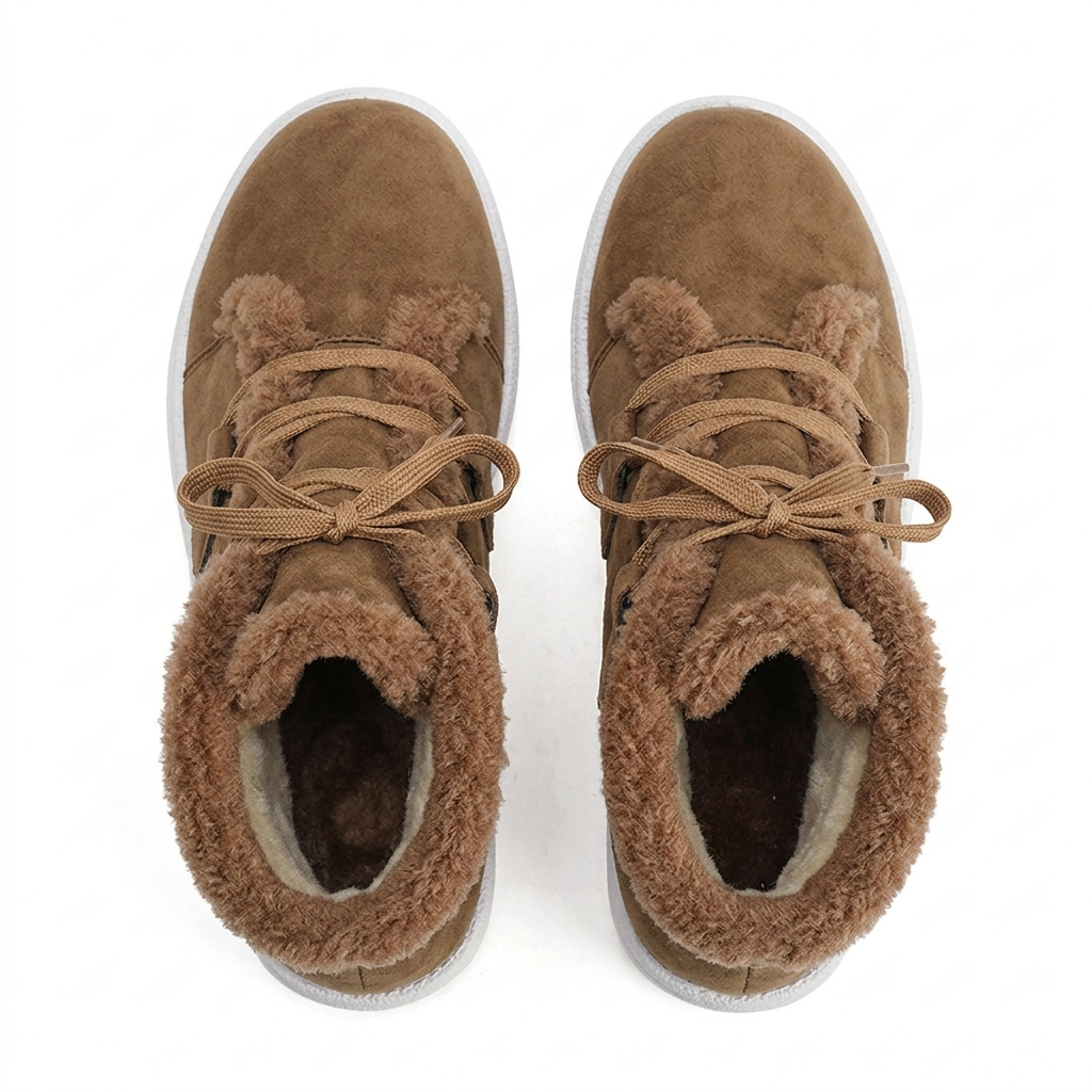 FLUFFY TRIM WINTER BOOTS