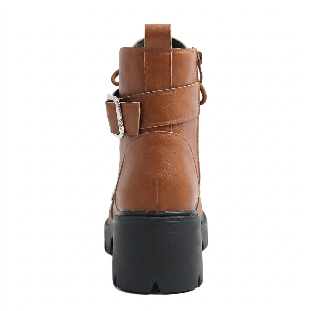 PUNK PLATFORM COMBAT BOOTS