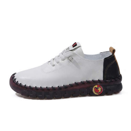 CASUAL VEGAN LEATHER FLATS