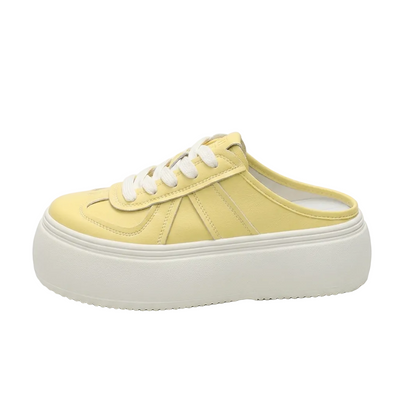 Women's Chunky Lace-Up Sneaker Mules