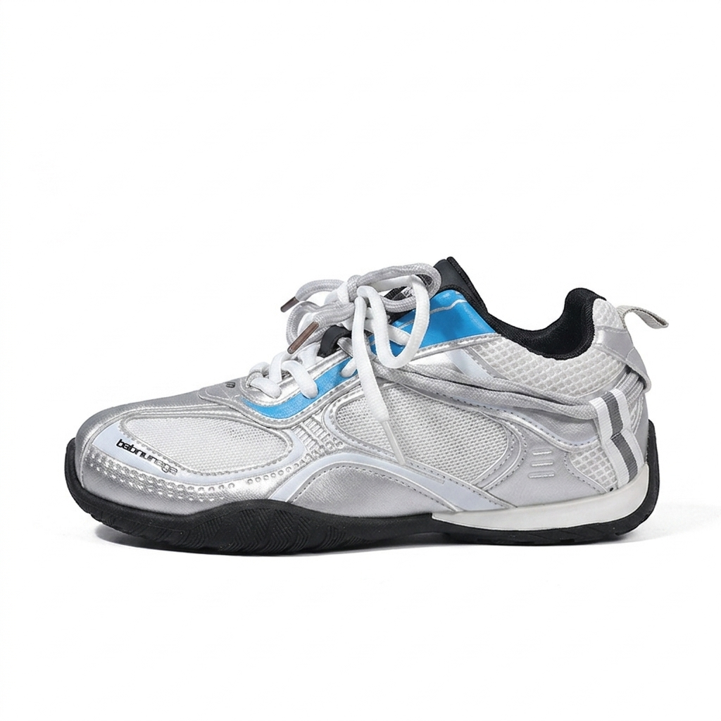 Women's Y2k Silver Runner Sneakers