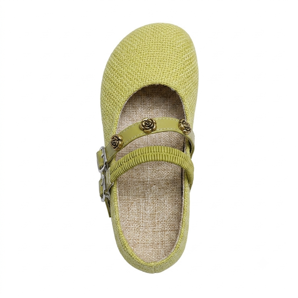 RETRO FRENCH STYLE MARY JANE MULES