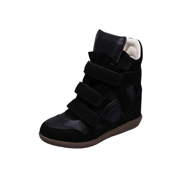 WEDGE HIGH TOP BOOTS