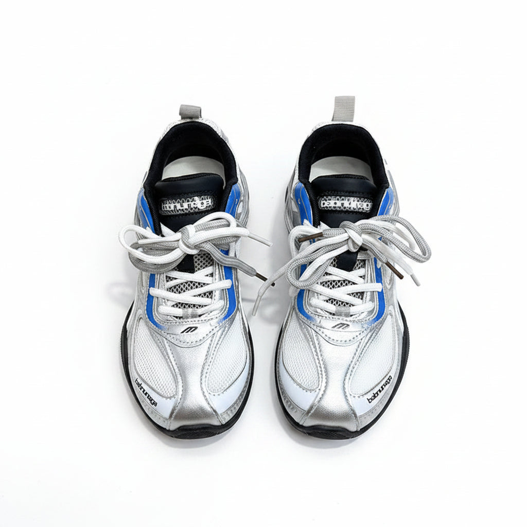 Women's Y2k Silver Runner Sneakers