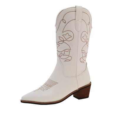Women's Embroidered Western Boots