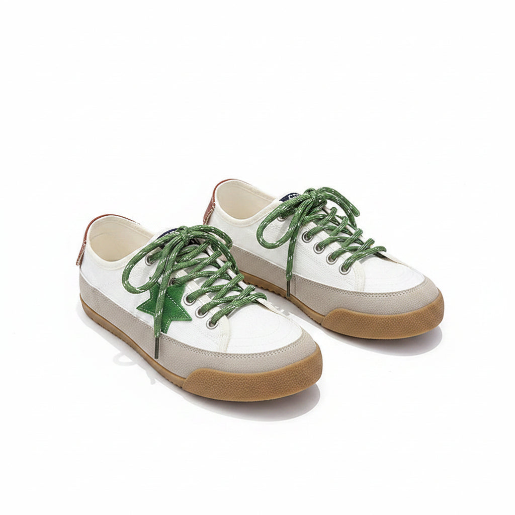 Women's Retro Canvas Low-Top Sneakers