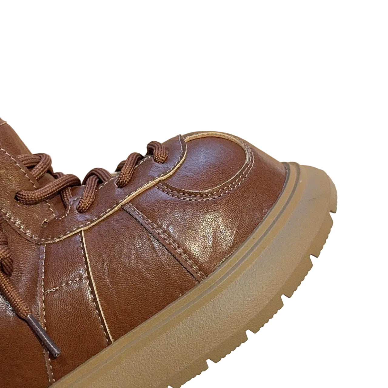 FAUX SHEARLING LINED WINTER BOOTS