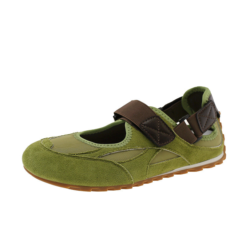 Women's Sporty Mesh Mary Jane Flats