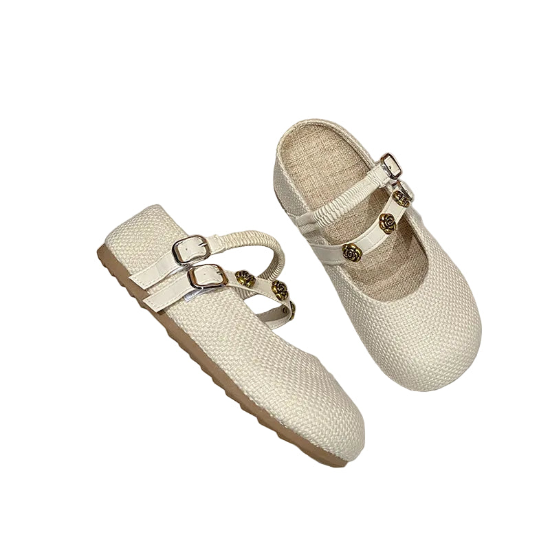 RETRO FRENCH STYLE MARY JANE MULES