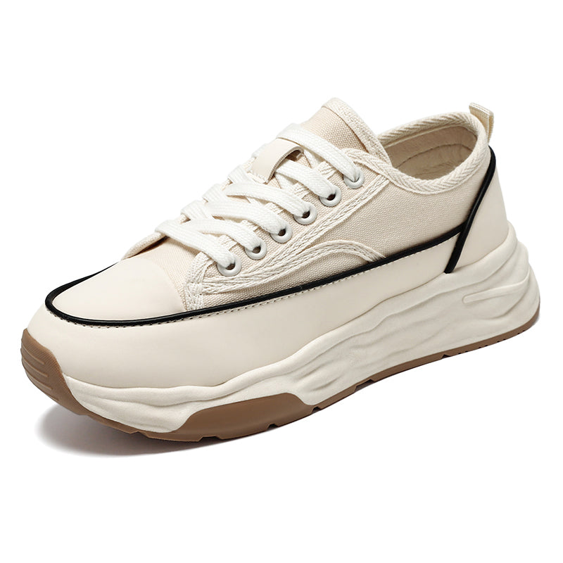 CHUNKY CANVAS SNEAKERS