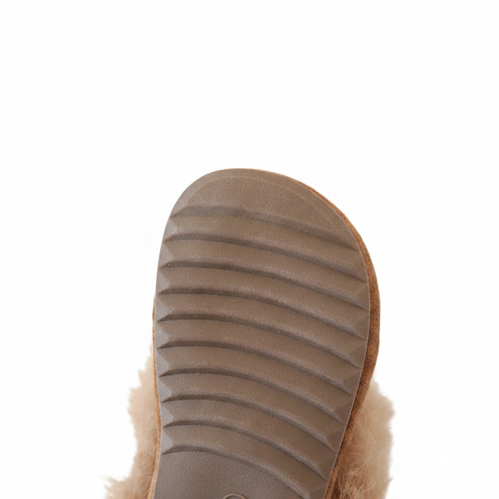 Girls' Faux Fur Trimmed Winter Boots