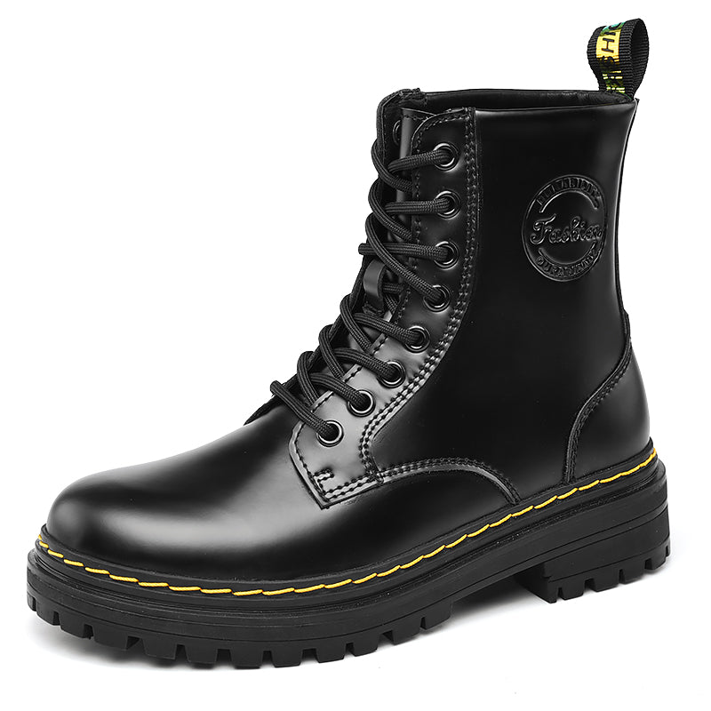 GENUINE LEATHER COMBAT BOOTS