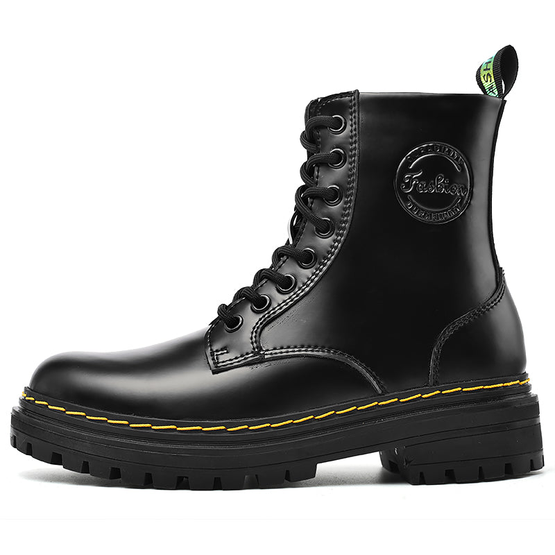 GENUINE LEATHER COMBAT BOOTS
