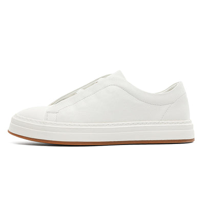 Men's White Casual Sneakers