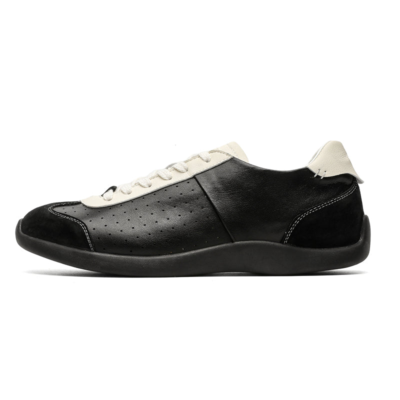 RETRO LEATHER SNEAKERS