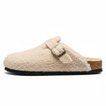 COSY TEDDY FLEECE WINTER MULES