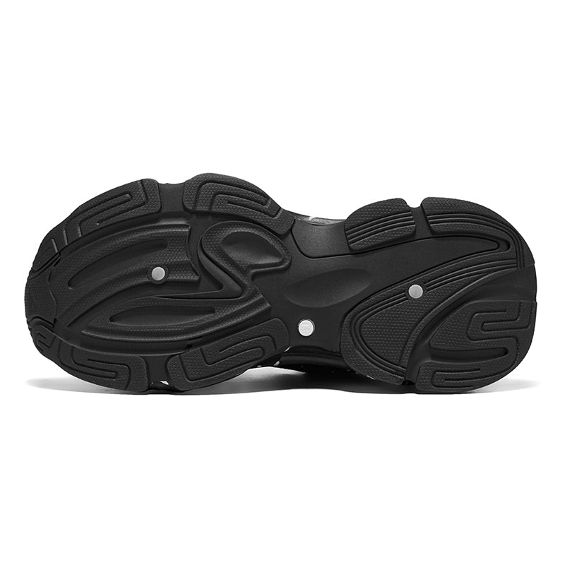 GRAFFITI LINE DESIGN CHUNKY SNEAKERS