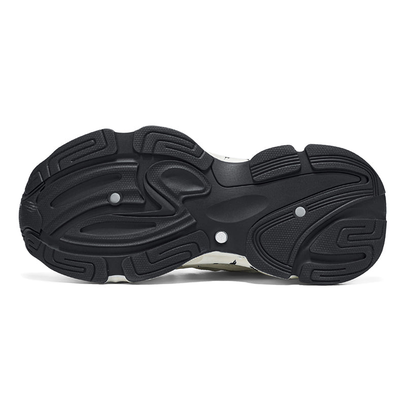 GRAFFITI LINE DESIGN CHUNKY SNEAKERS