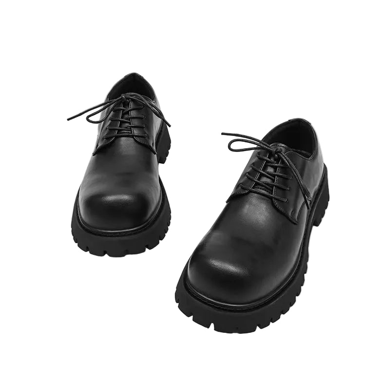 CHUNKY PLATFORM DERBY SHOES
