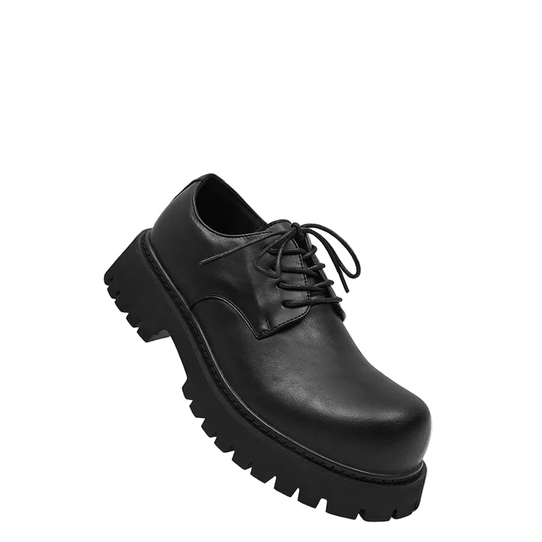 CHUNKY PLATFORM DERBY SHOES
