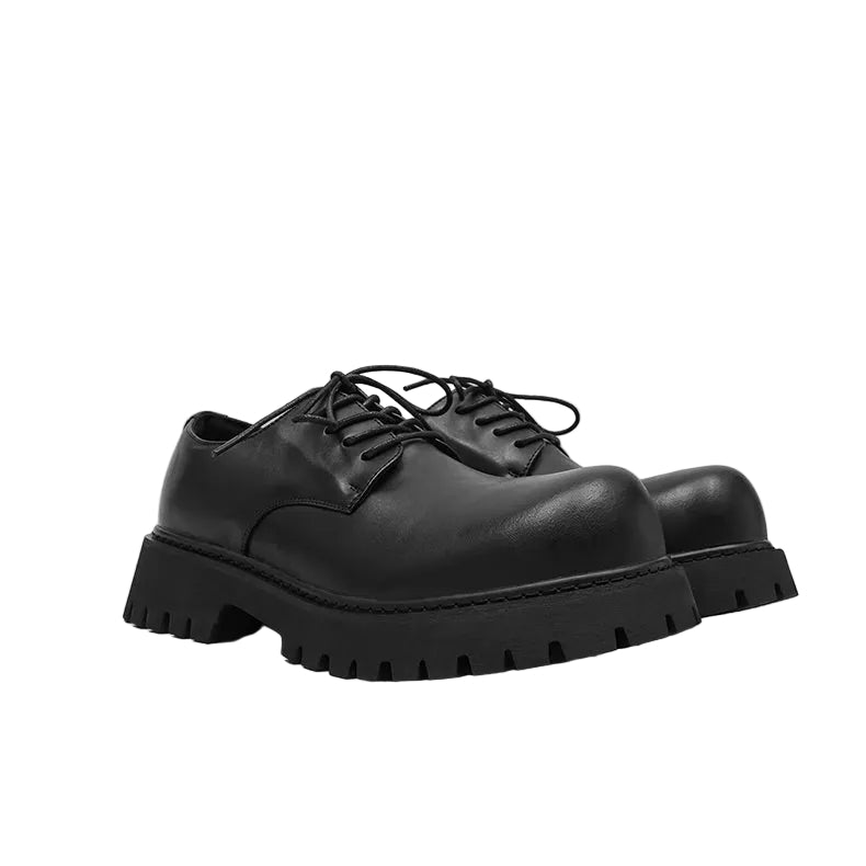 CHUNKY PLATFORM DERBY SHOES