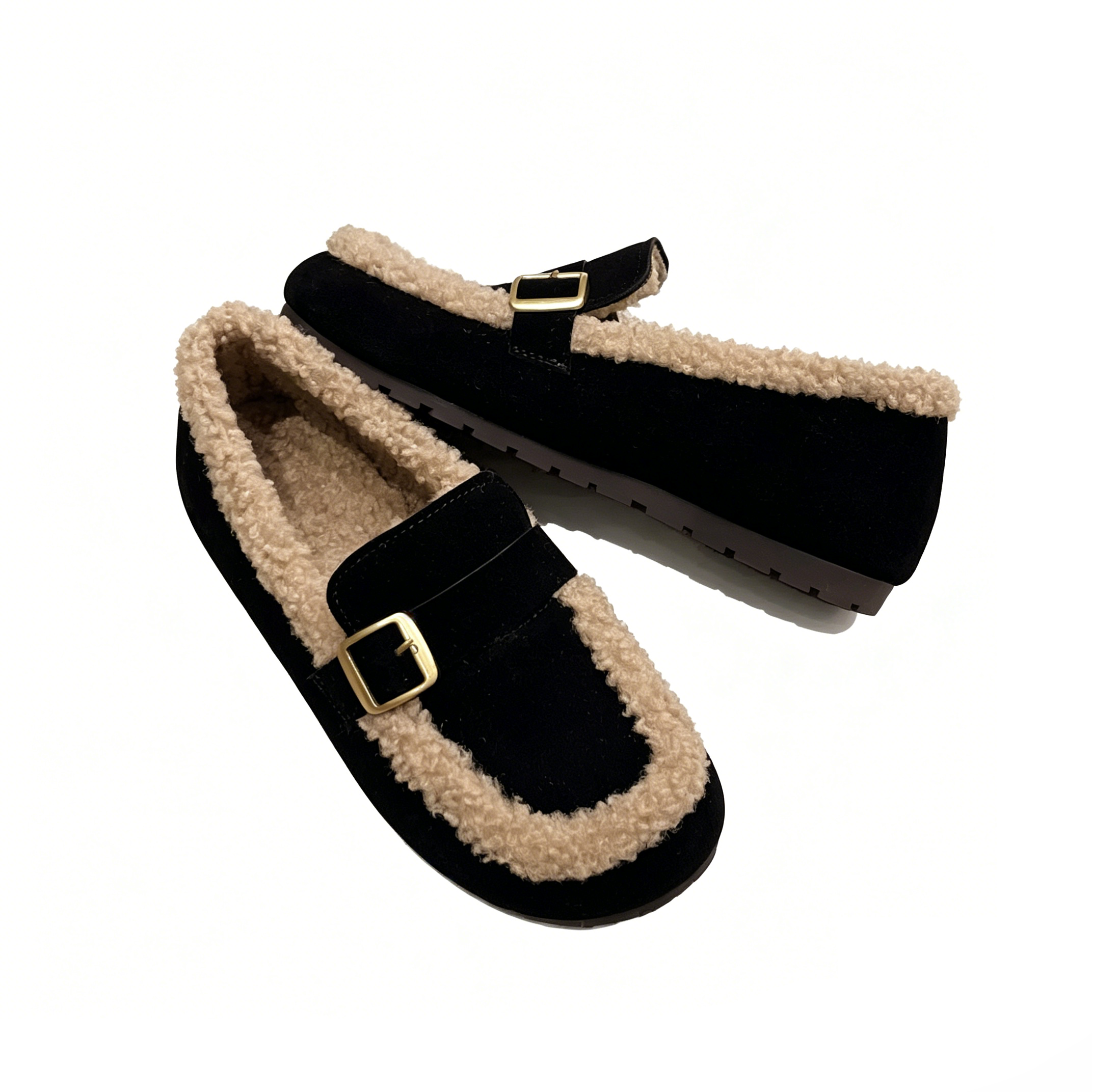 COSY FLEECE-LINED LOAFERS