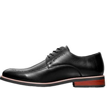 LEATHER BROGUE OXFORD SHOES