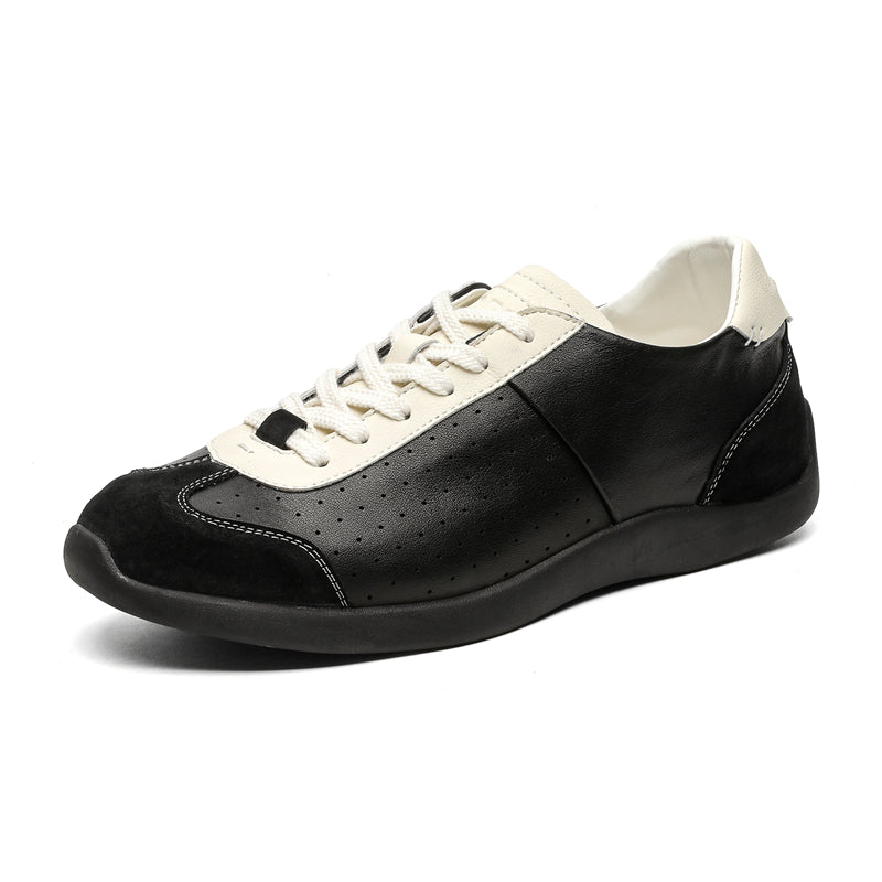 RETRO LEATHER SNEAKERS